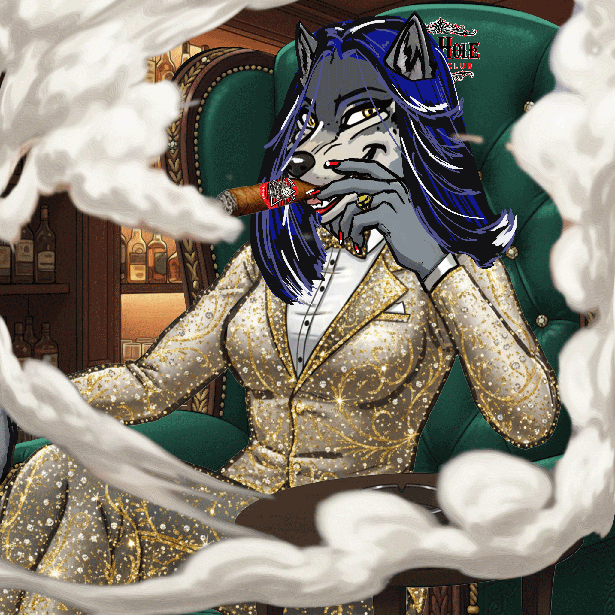 Ash Hole Cigar Club RWA NFT Sample 2